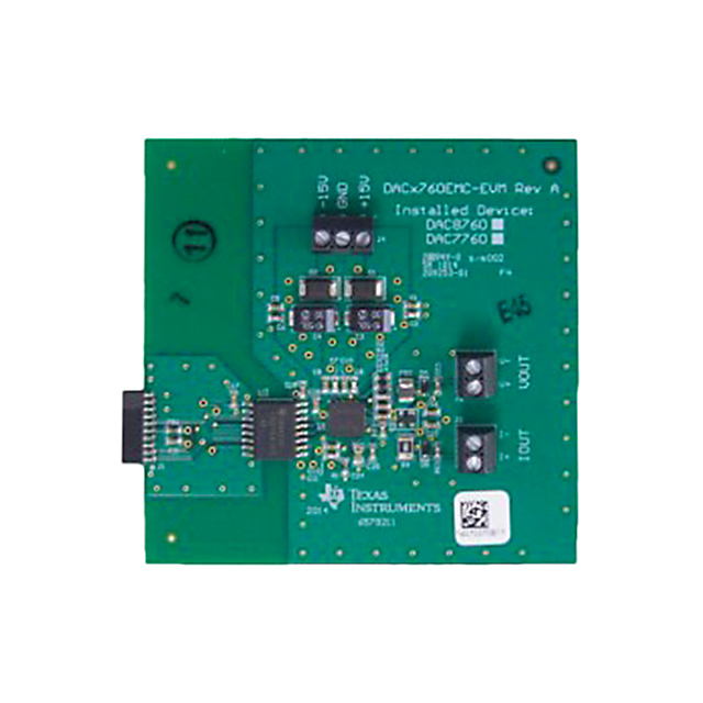 DAC8760EMC-EVM Texas Instruments  Cartes d'évaluation - Convertisseurs numériques-analogiques (DAC)